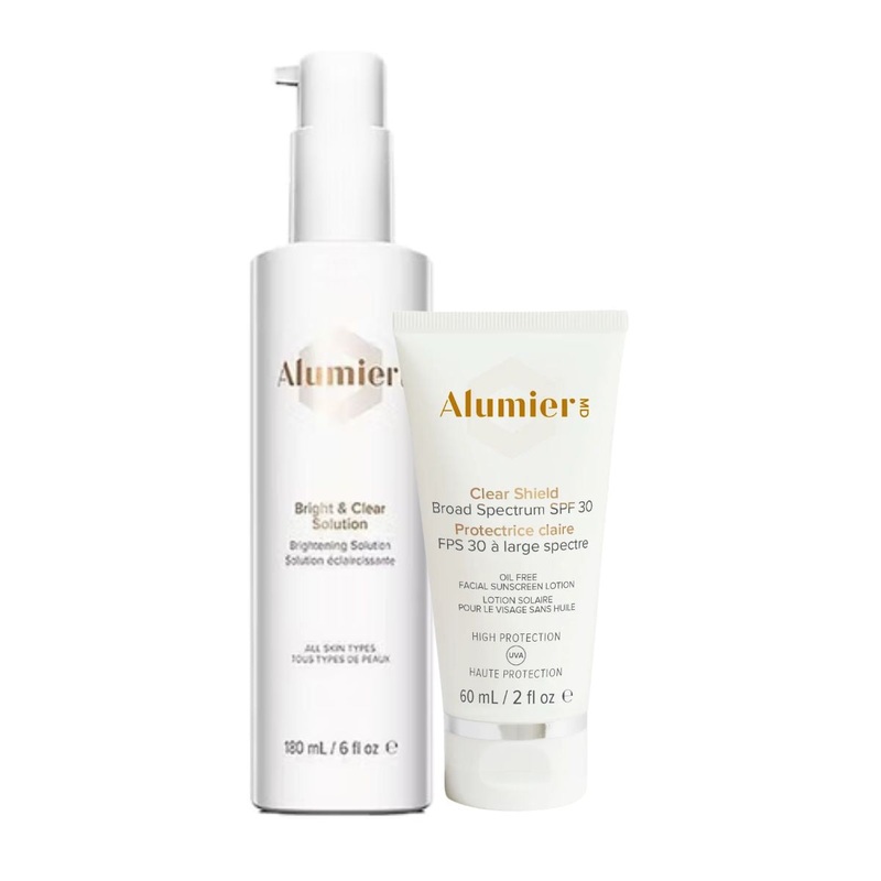 Alumier MD Bright and Clear & Clear Shield SPF 30 Duo