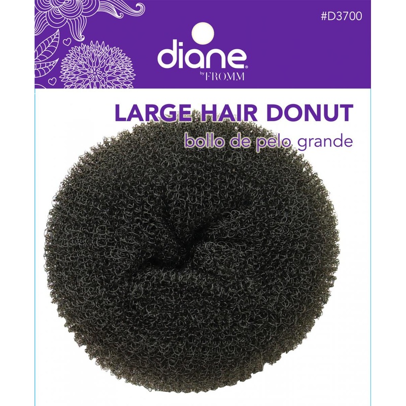 Diane — Large hair donut – black