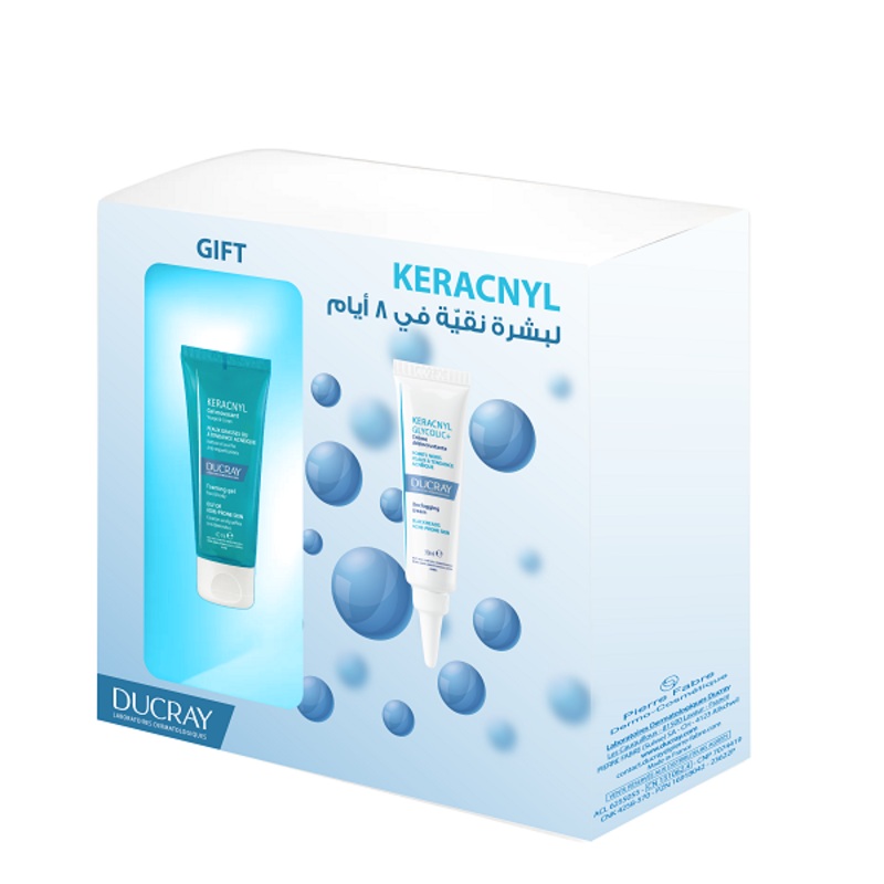 Ducray – Keracnyl Glycolic+ Cream Kit