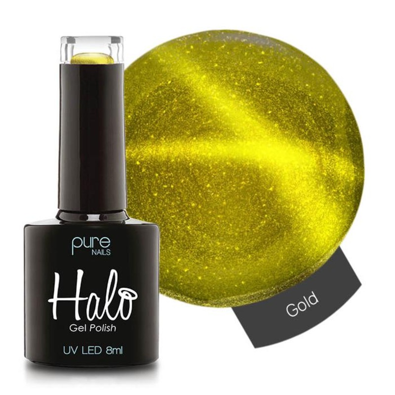 Halo Gel Polish 8ml Gold