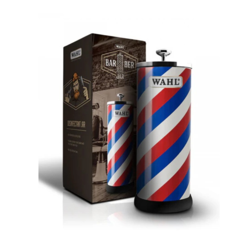 WAHL BARBER POLE DISINFECTANT JAR