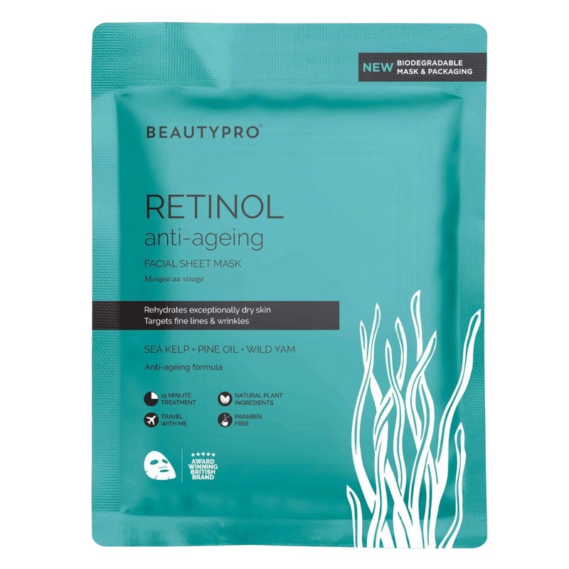 BeautyPro Retinol Anti-Ageing Face Sheet Mask