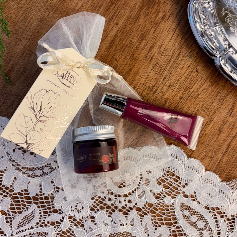 Lip Shine Duo – Fig & Grapefruit