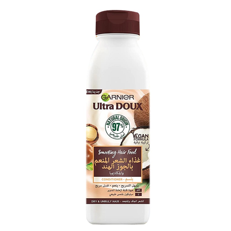 Ultra Doux – Smoothing Hair Food Coconut & Macadamia Conditioner