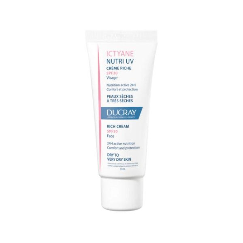 Ducray – Ictyane Nutri UV Rich Face Cream SPF30
