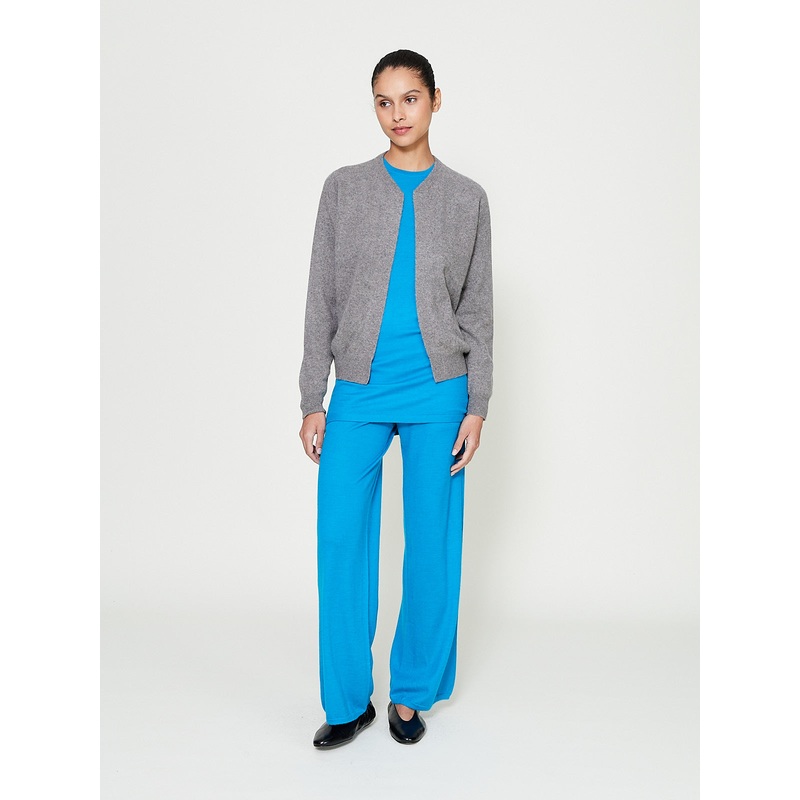 Mini Bomber in Brown Melange