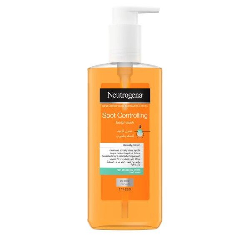 Neutrogena – Spot Controlling Facial Wash Oil Free