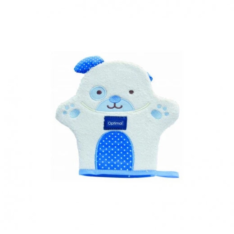 Optimal Blue Kids Bath Scrubber – Blue