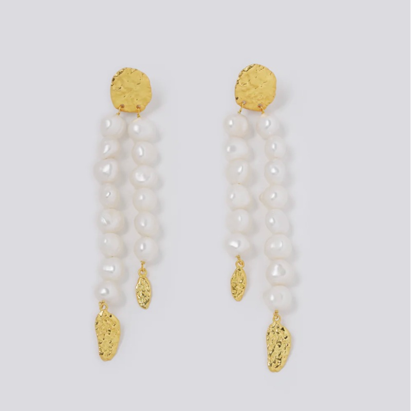 Baroque Pearl Drop Earrings