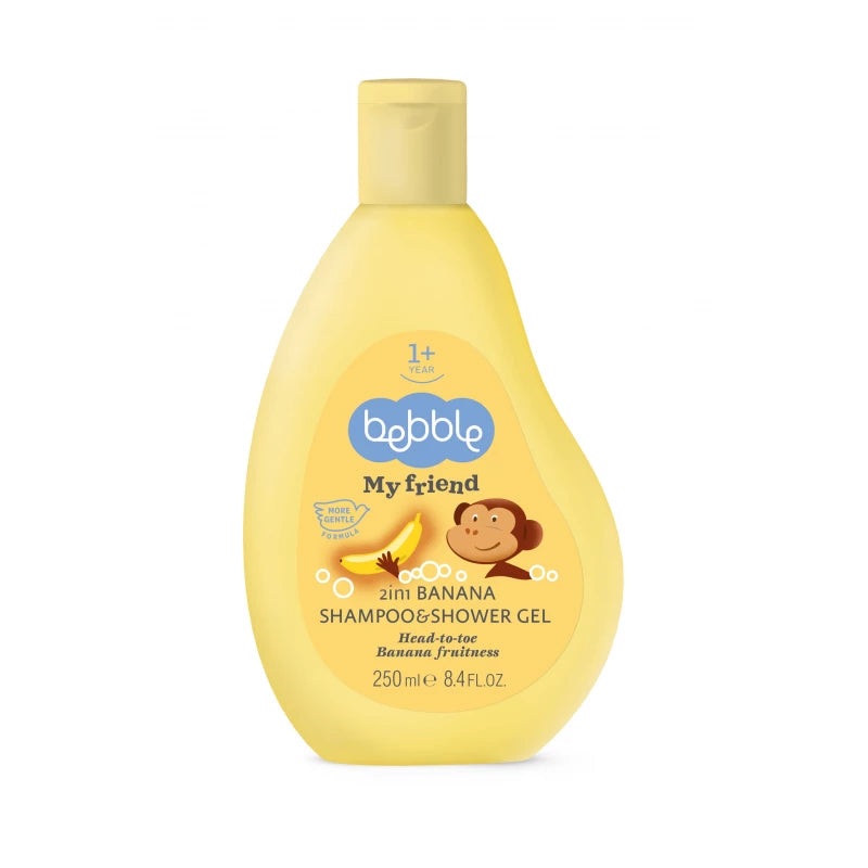 Bebble My Friend 2 in 1 Banana Shampoo & Shower Gel 250ml