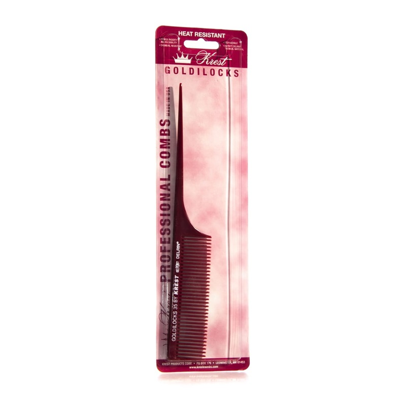 KREST GOLDILOCKS G35 HAIRDRESSING TAIL COMB