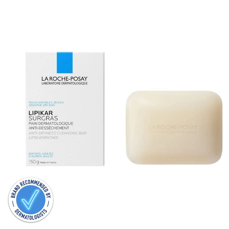 La Roche Posay Lipikar Surgras Lipid-Enriched Cleansing Bar 150g