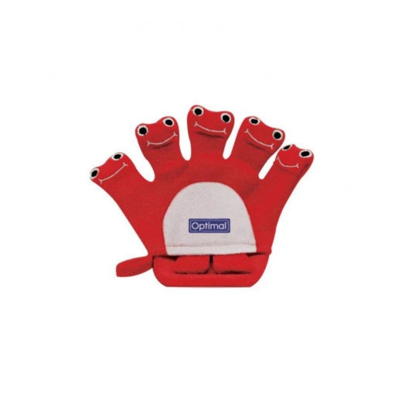 Optimal Orange Kid Bath Scrubber