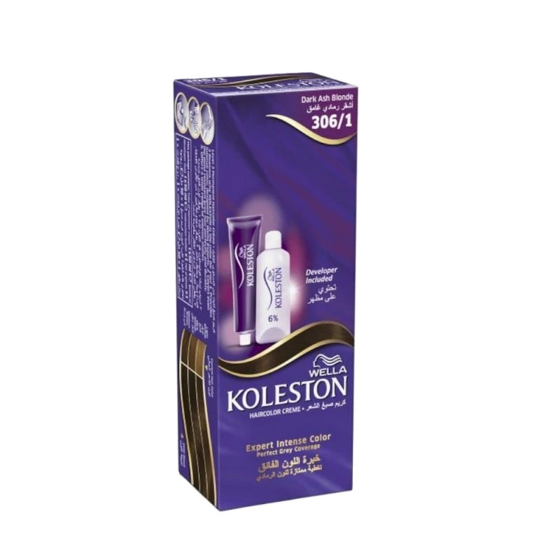 Wella Koleston Color Cream (306/1-Dark Ash Blonde)