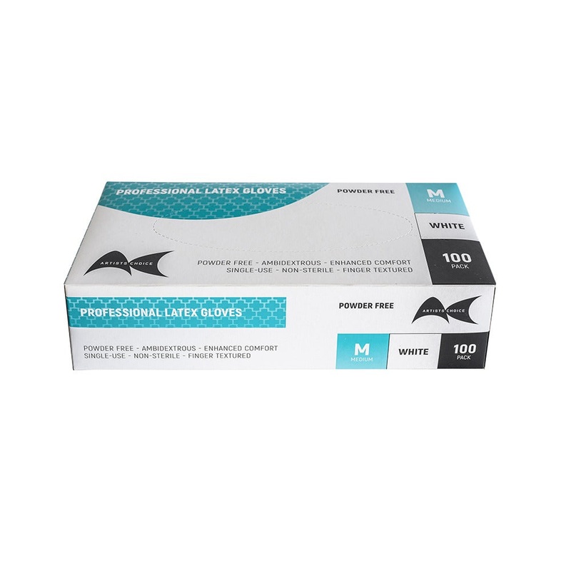 Artist Choice Latex Gloves – Medium