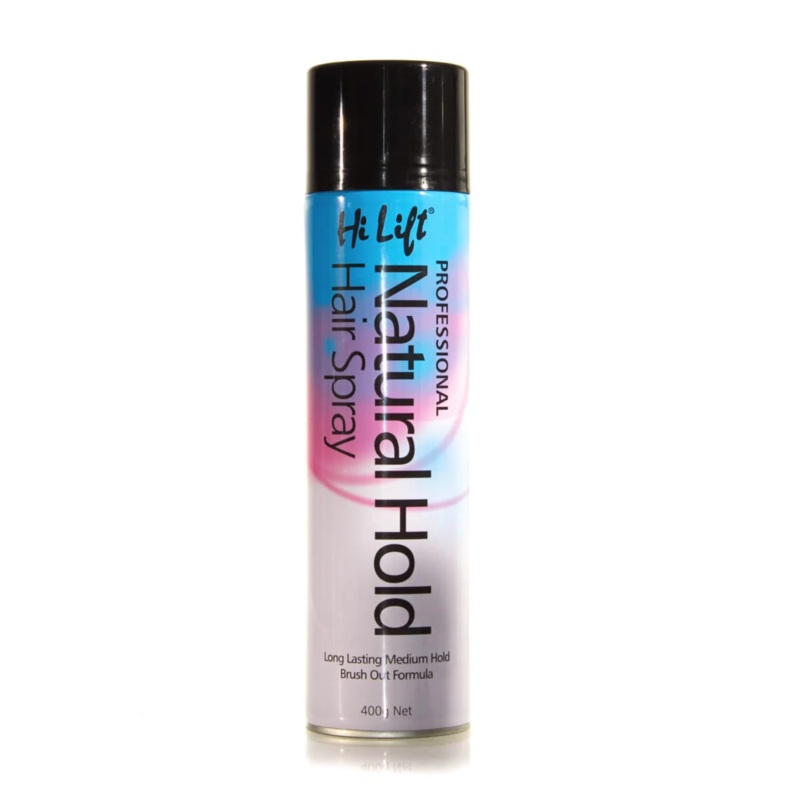 HI LIFT PROFESSIONAL NATURAL HOLD HAIR SPRAY 400G