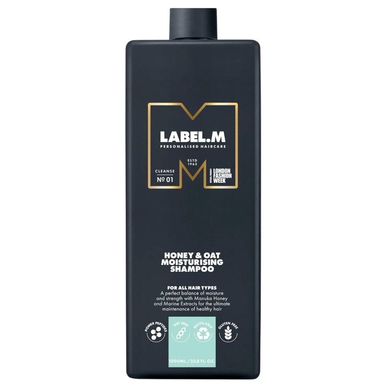 Label.M — Honey & Oat Shampoo 33.8oz