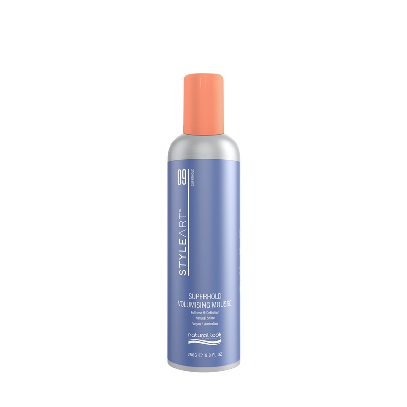 NATURAL LOOK STYLEART SUPERHOLD VOLUMISING MOUSSE 250G