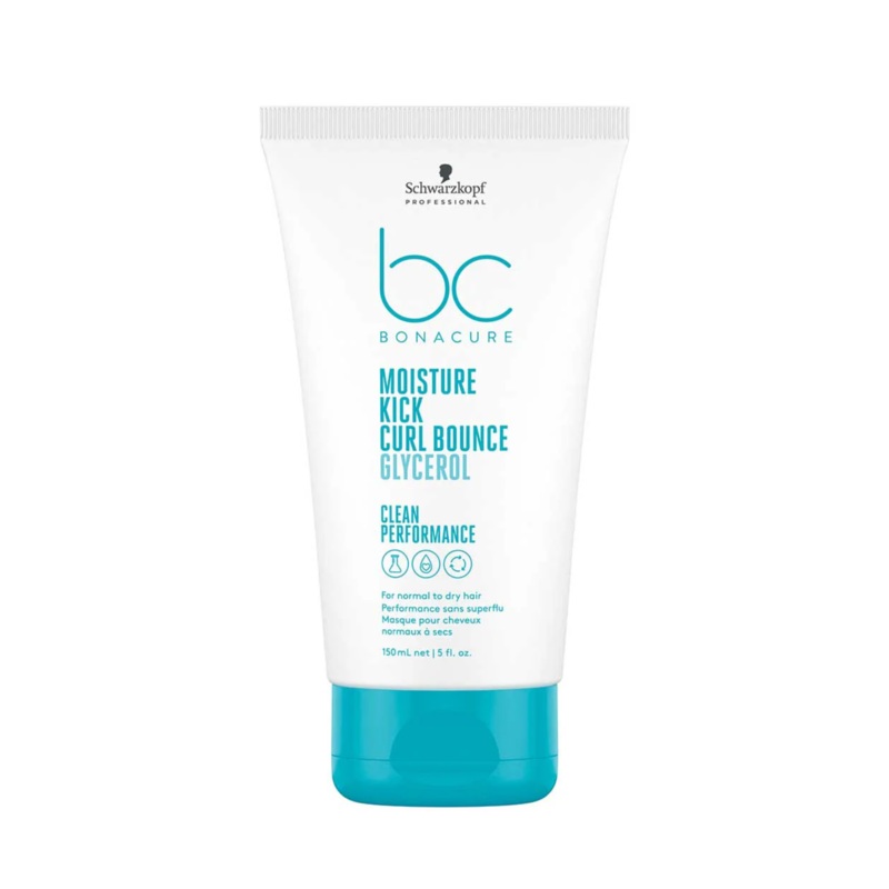 SCHWARZKOPF BONACURE CLEAN PERFORMANCE MOISTURE KICK CURL BOUNCE 150ML
