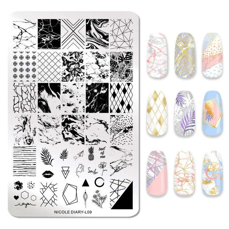 BP Stamping Plate – Nicole Diary (09)