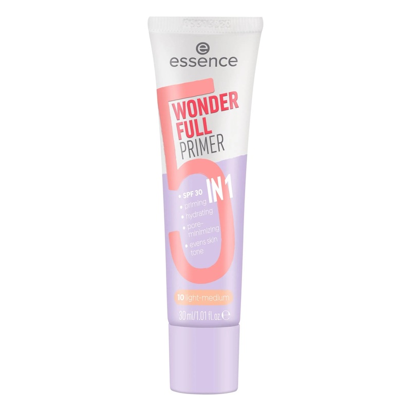 Essence Face Primer – Wonder Full Primer 5 In 1 – 10 Light Medium
