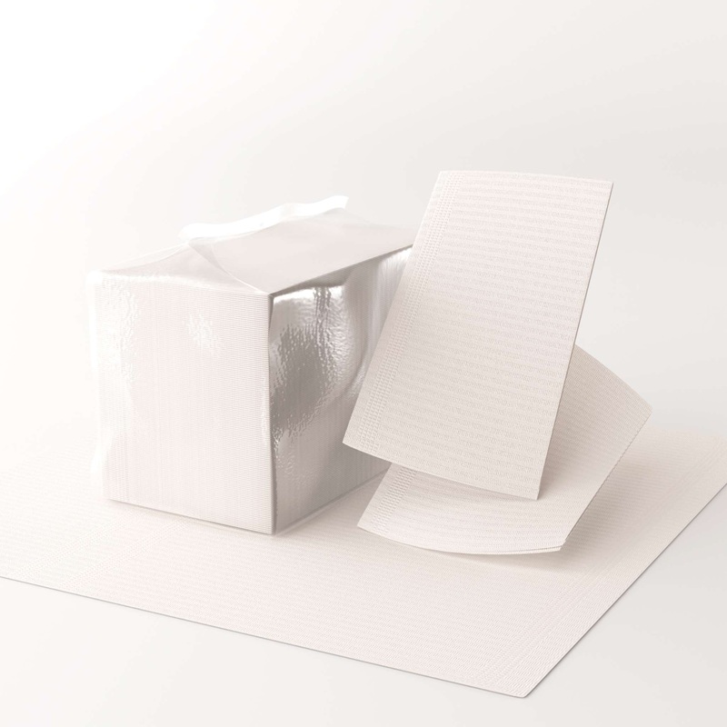 Disposable Lint Free Table Mat – 125pcs White