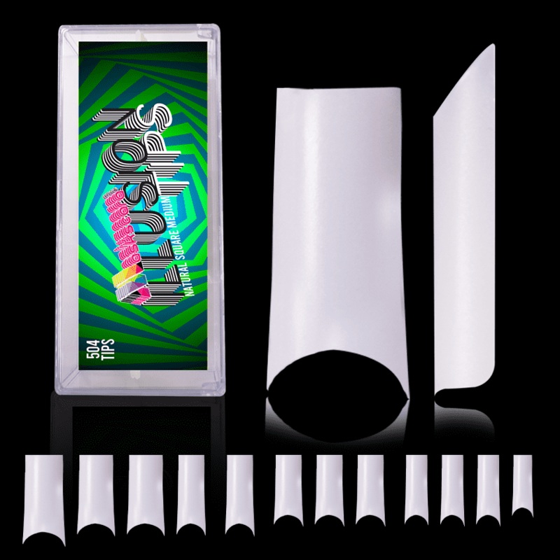 Illusion Tips Natural – (504 tips per box)