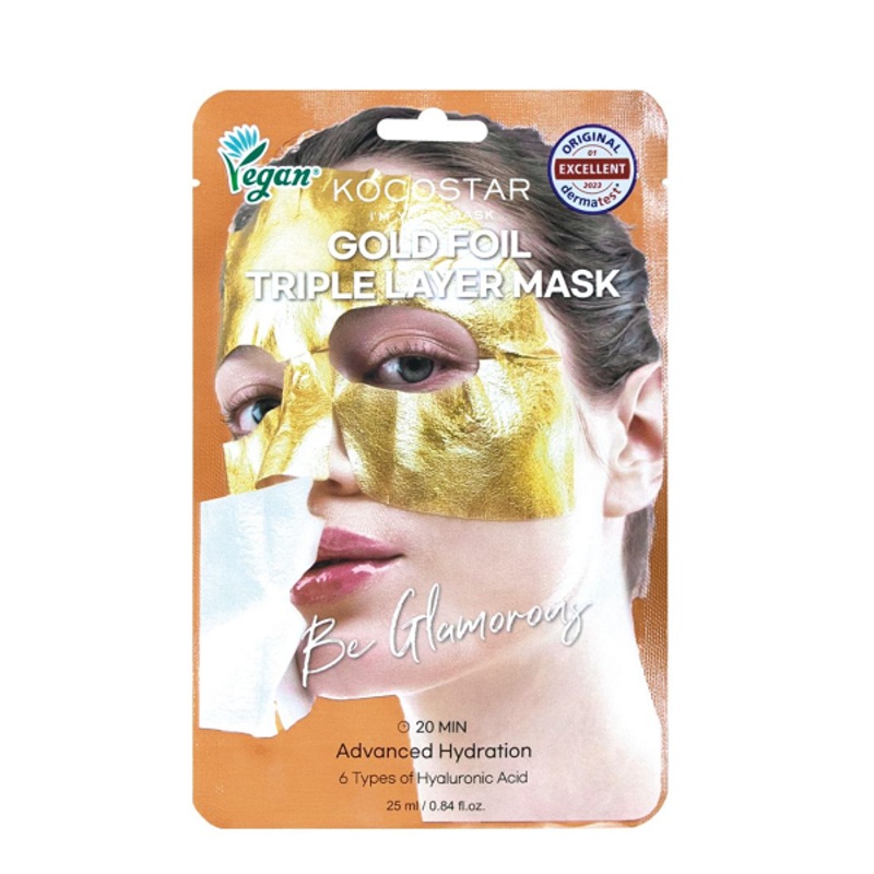 Kocostar – Gold Foil Triple Layer Mask