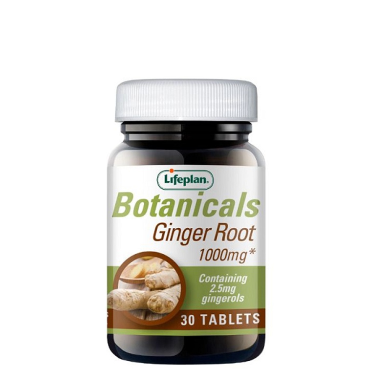 Lifeplan – Botanicals Ginger Root 1000mg