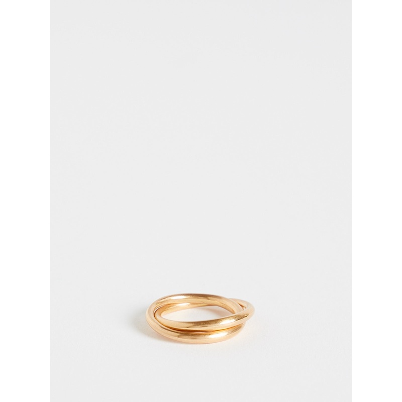 Two Band Ring in 18k Rose Gold