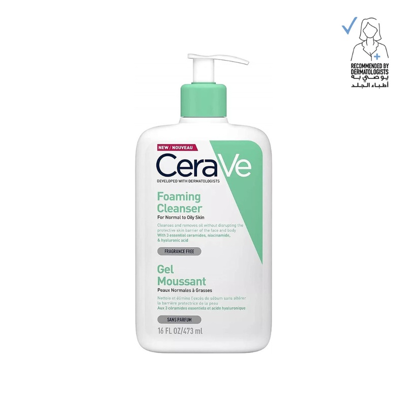 CeraVe Foaming Cleanser For Normal To Oily Skin 236ml