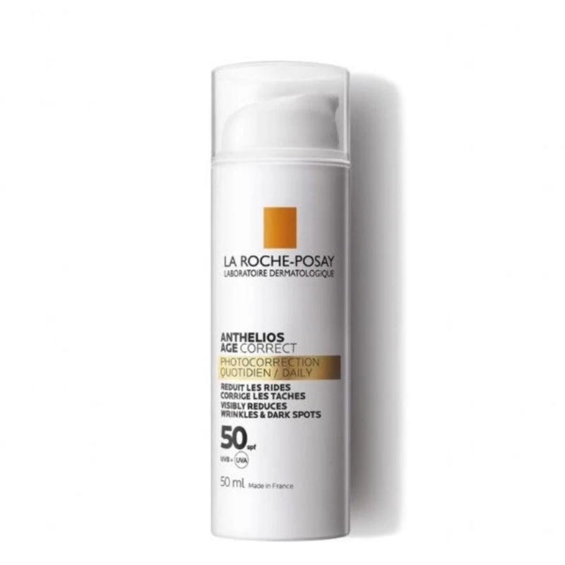 La Roche Posay Anthelios Age Correct SPF50 Anti Ageing Invisible Sunscreen with Niacinamide 50ml