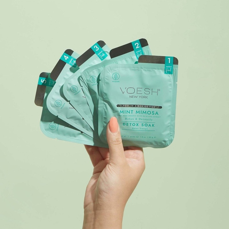 Pedi in a Box O2 Fizz 5 Step – Mint Mimosa