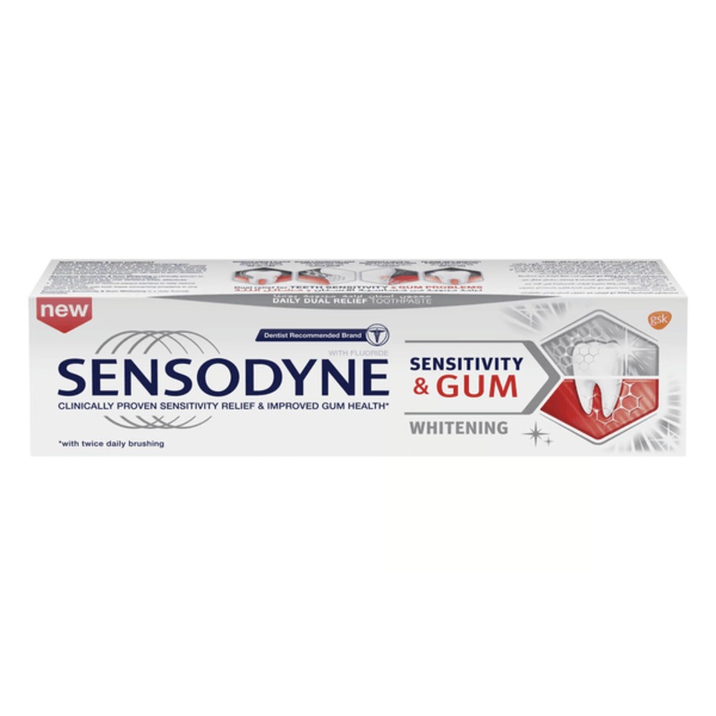 Sensodyne – Sensitivity & Gum Whitening Toothpaste