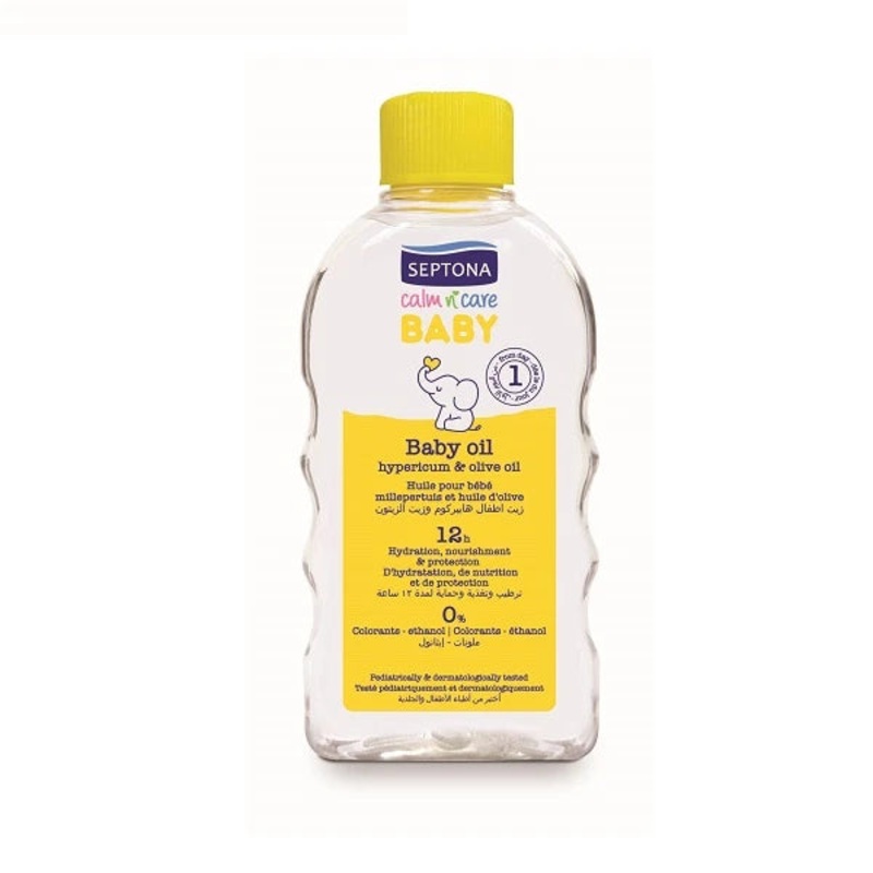 Septona Baby Oil with Hypericum And Olive Oil 200 ml