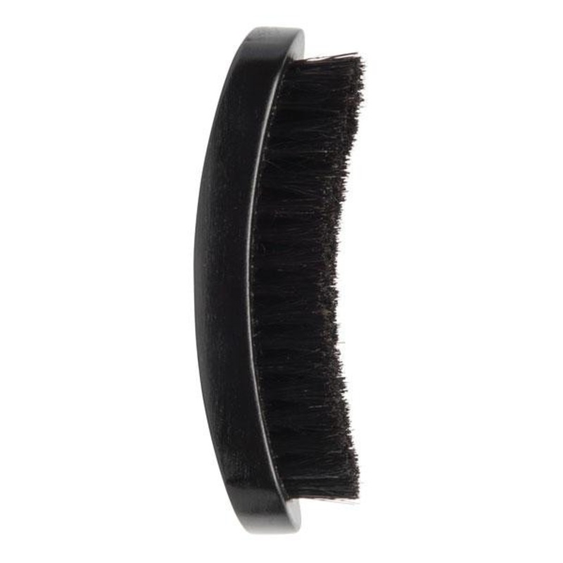 Diane — Curved 100% Soft boar Military brush 9 row 5″