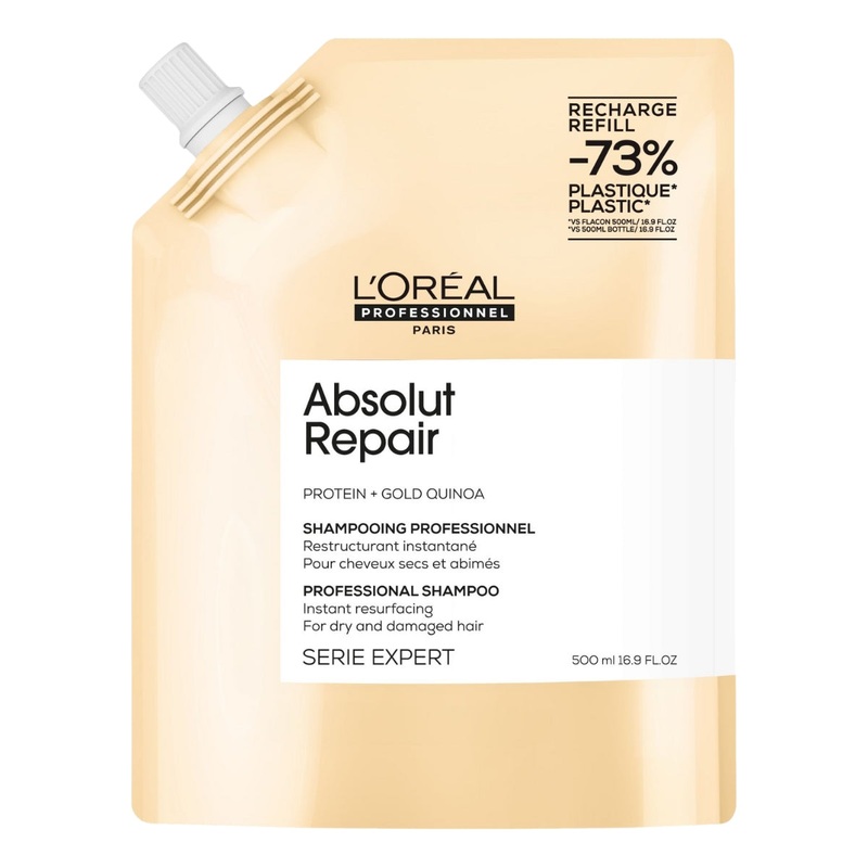 L’Oreal Professional Absolut Repair Shampoo Refill Pack 500ml