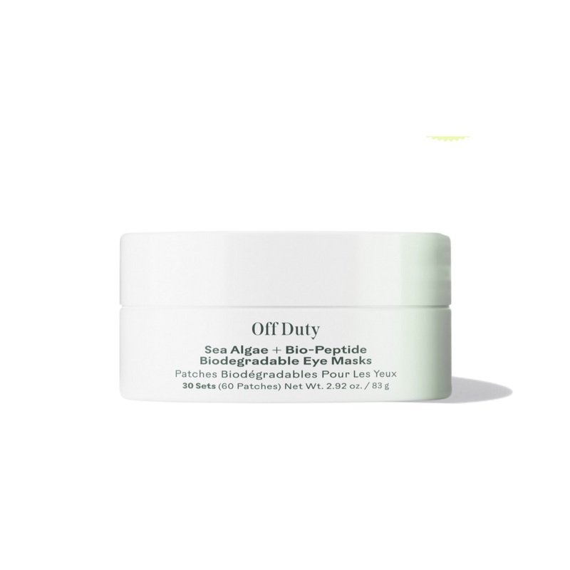 OffDuty Sea Algae + Bio-Peptide Smoothing Biodegradable Eye Masks