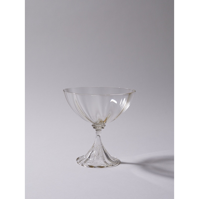 Series B Dessert Glass in Smoke