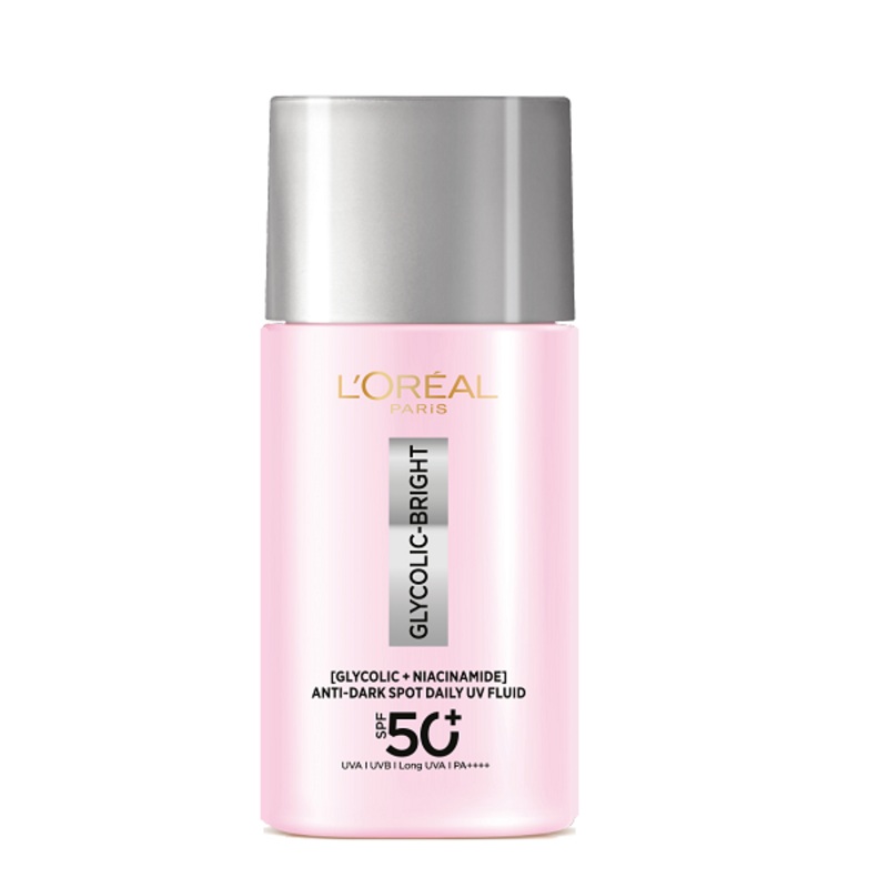 L’Oreal Skin Expert – Glycolic Bright Anti Dark Spot Daily UV Fluid SPF50+