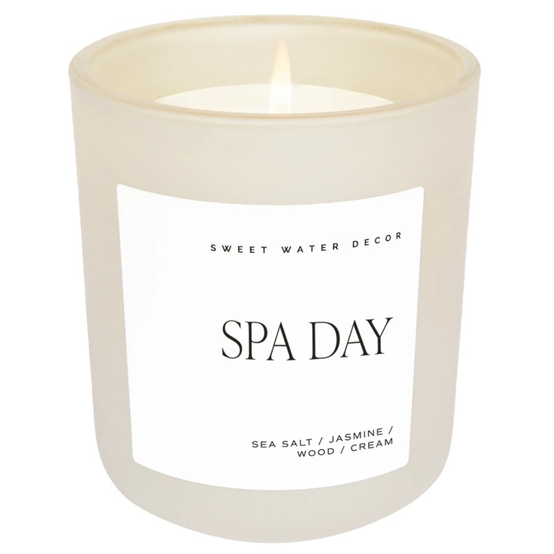 Sojawachskerze “SPA DAY” | Duftkerze SWEET WATER DECOR