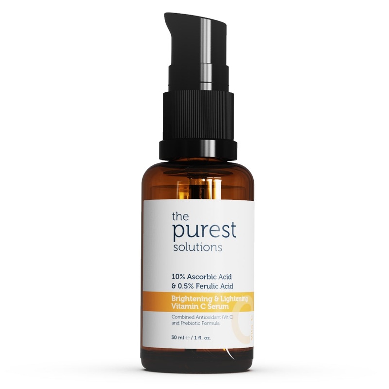 The Purest Solutions Ascorbic Acid 10% + Ferulic Acid 0.5% Brightening Serum 30ml