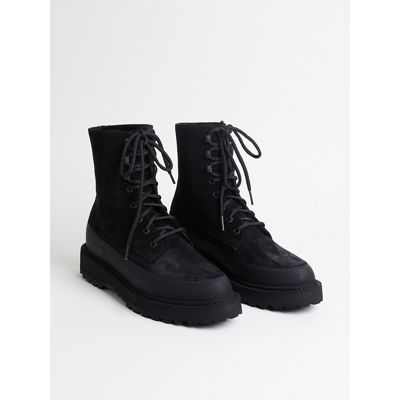 Dolomite Boot in Black Suede