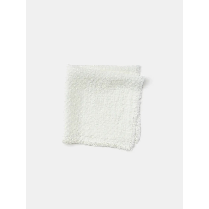 Goccia Napkin in Optical White