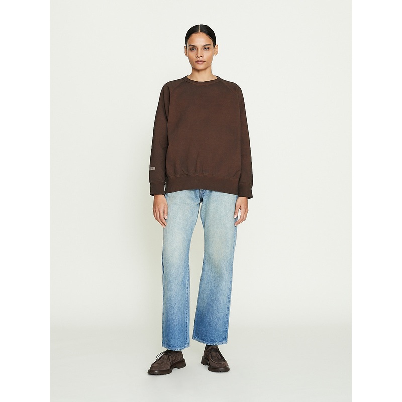 Life Botanical Crew Neck in Kakishibu Black