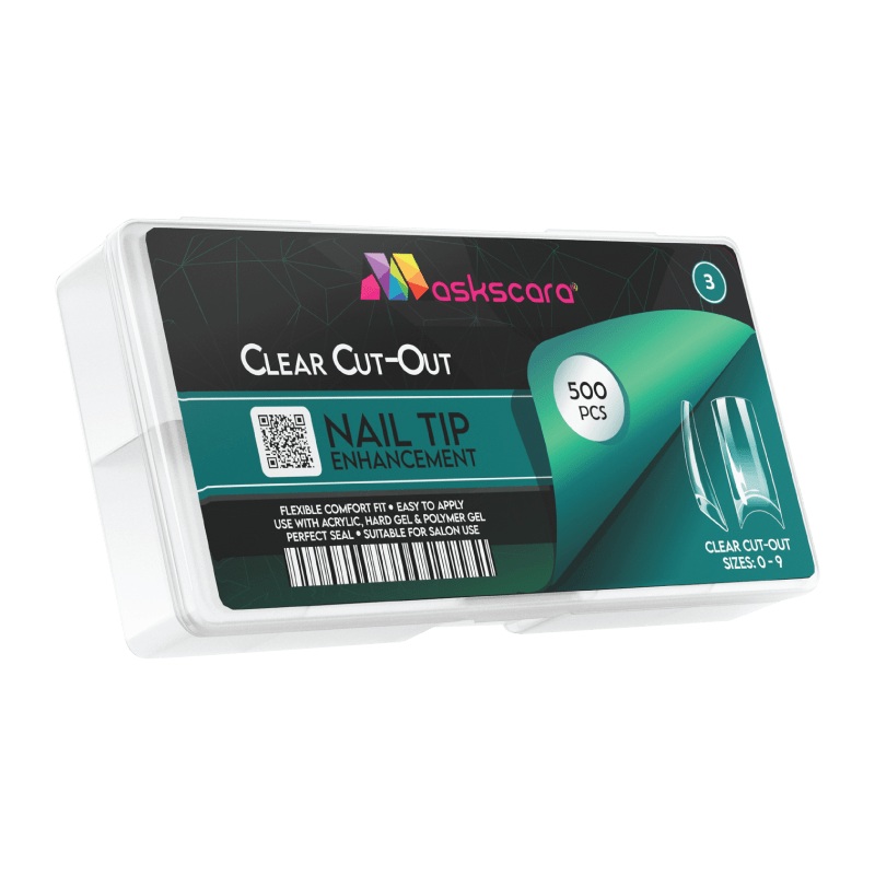 Cut Out Tips – Clear Square (3)