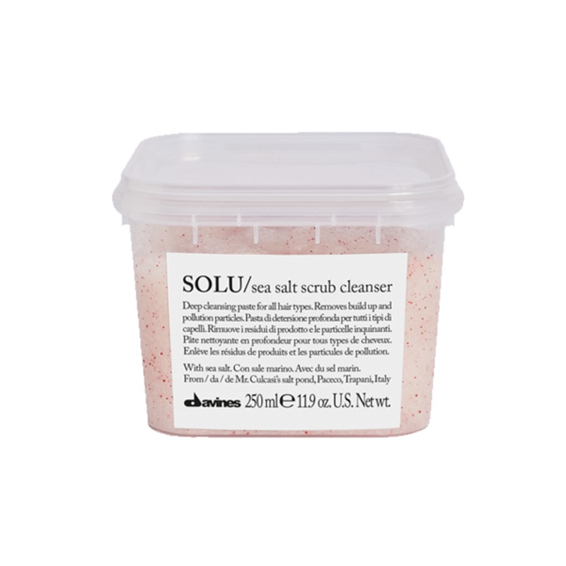 Davines Solu Sea Salt Scrub Cleanser