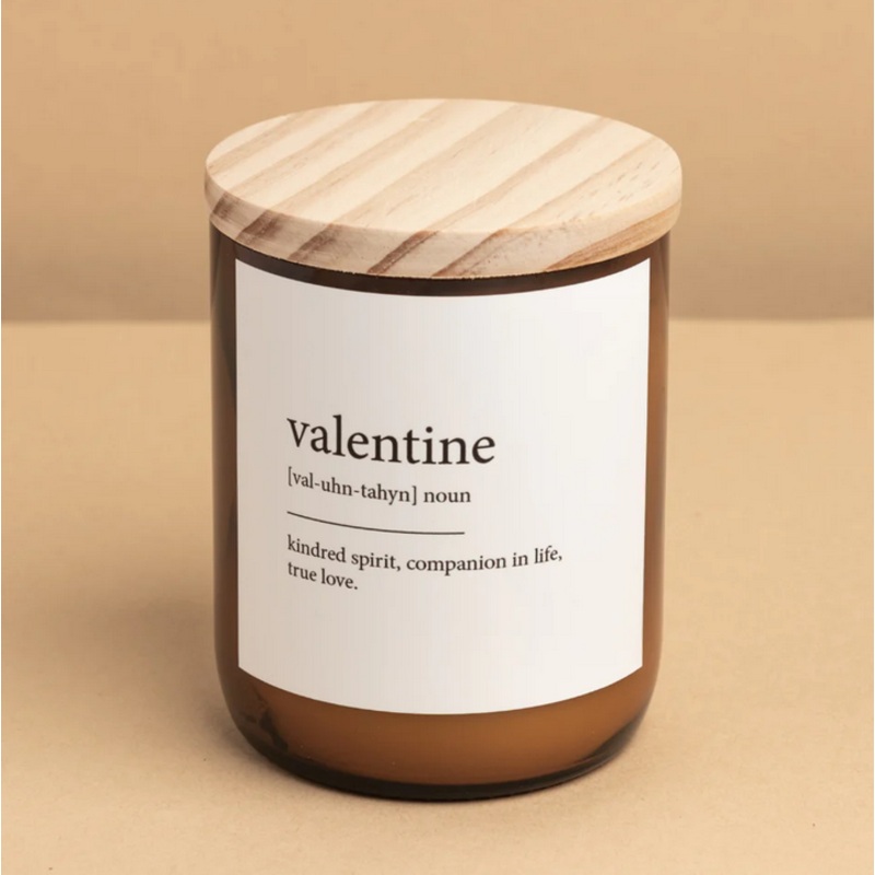 Dictionary Candle – valentine