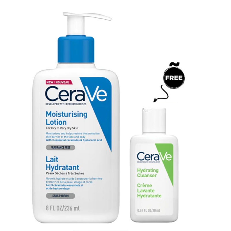 Cerave – Moisturising Lotion For Dry To Very Dry Skin