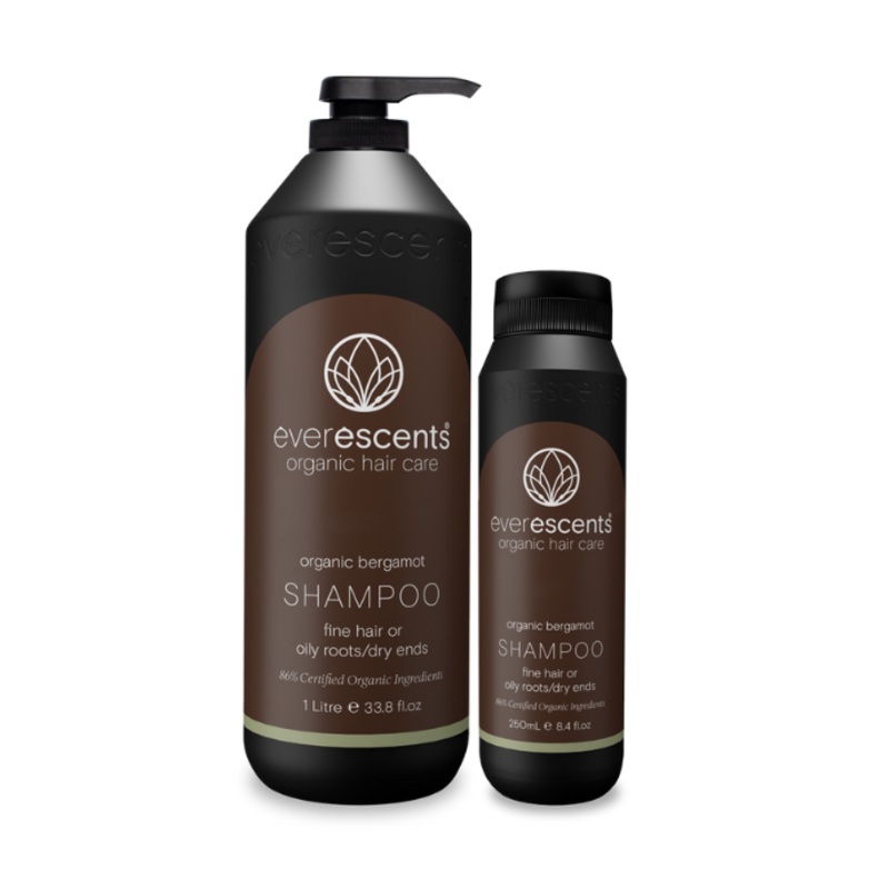 EVERESCENTS Organic Bergamot Shampoo  |  Various Sizes
